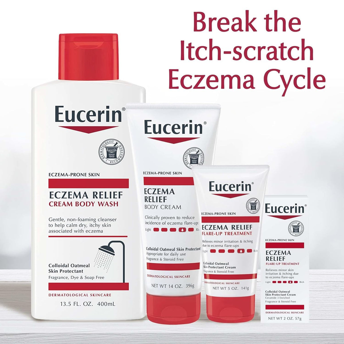 Eucerin Eczema Relief Cream, Unscented