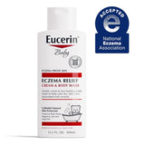 Eucerin Baby Eczema Relief Cream & Body Wash, Unscented, 13.5 fl oz
