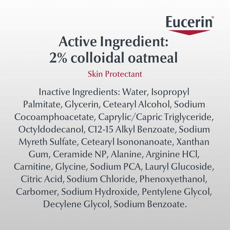 Eucerin Baby Eczema Relief Cream & Body Wash, Unscented, 13.5 fl oz
