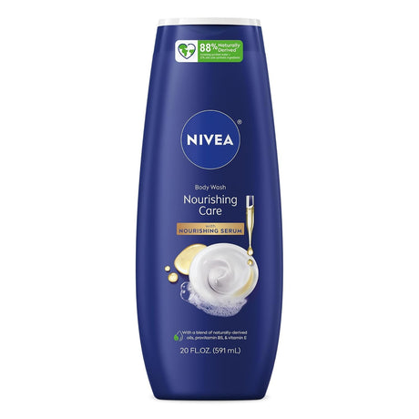Nivea Body Wash Nourishing Care with Nourishing Serum, 20 fl oz
