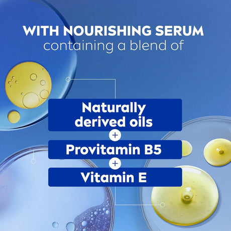 Nivea Body Wash Nourishing Care with Nourishing Serum, 20 fl oz