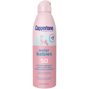 Coppertone Water Babies Sunscreen Spray, SPF 50, 6 oz