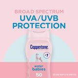 Coppertone Water Babies Sunscreen Lotion, SPF 50, 8 fl oz