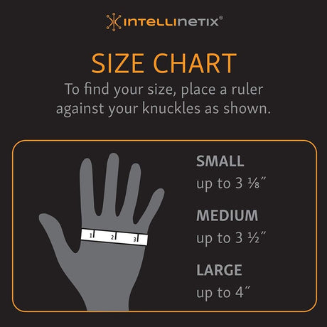 Intellinetix Vibration Therapy Gloves, Left & Right Hand, Large