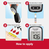 Roche Accu-Chek Guide Blood Glucose Test Strips, 100 Count