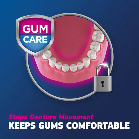 Fixodent Plus Gum Care Denture Adhesive Cream, 2 oz