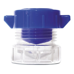 Apex Pill Crusher, Hand-Operated, Blue/White - 07685570029 - LL Medico