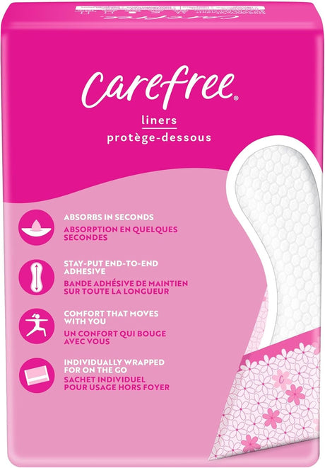 Carefree Liners Regular, Unscented, Pack of 54