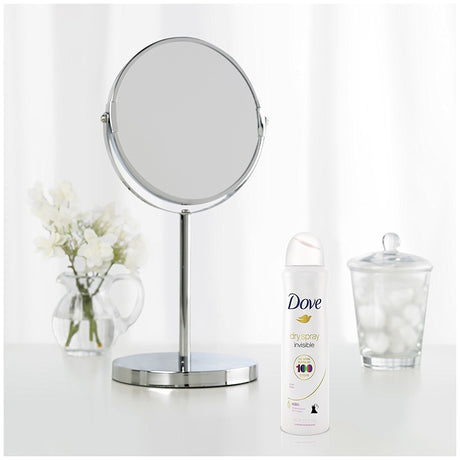 Dove Dry Spray Invisible Antiperspirant, Clear Finish Sheer Fresh Scent, 3.8 oz