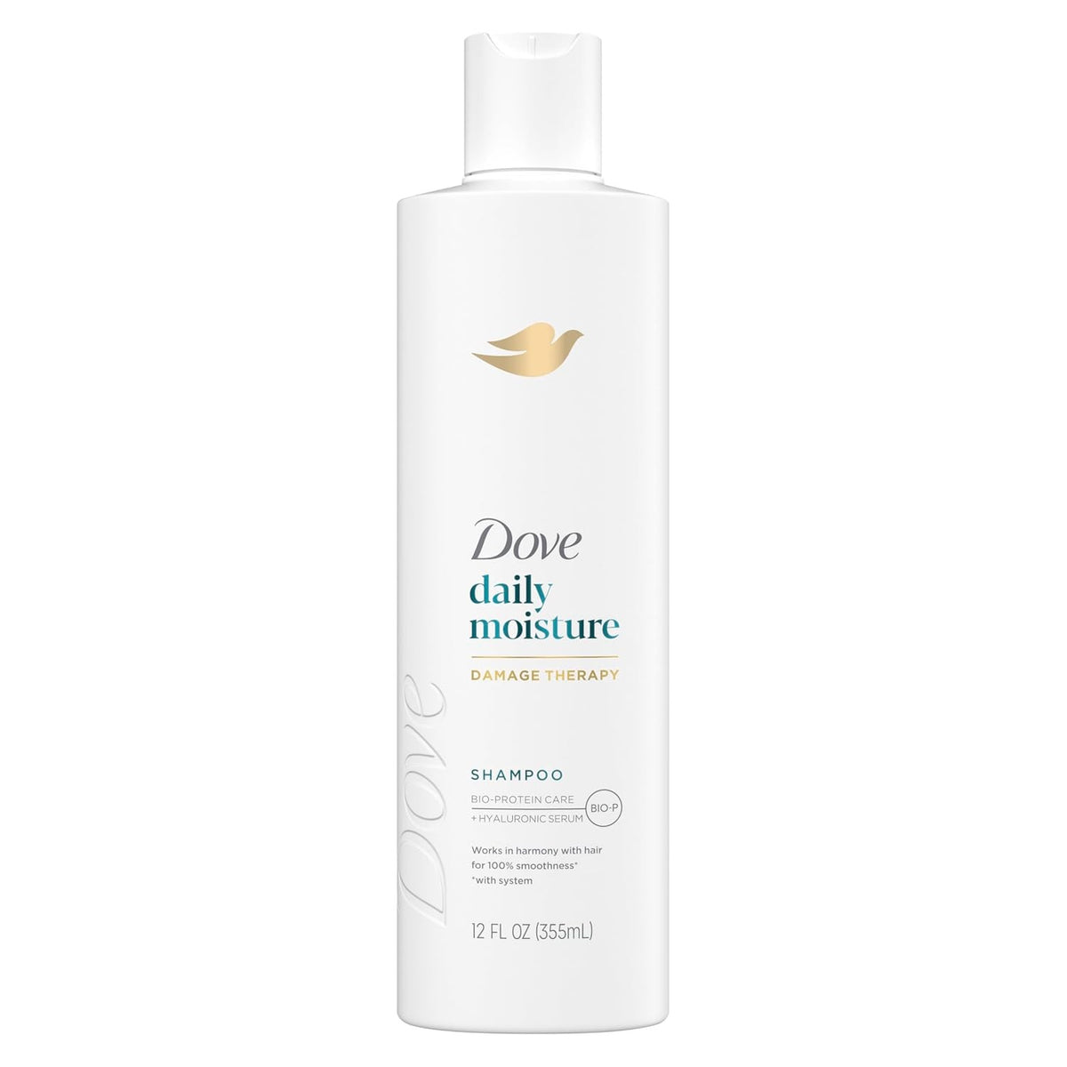 Dove Daily Moisture Damage Therapy Shampoo, 12 fl oz