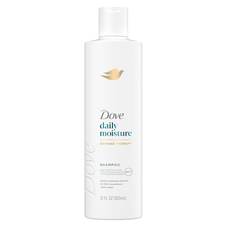 Dove Daily Moisture Damage Therapy Shampoo, 12 fl oz