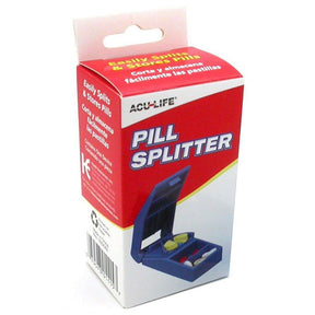 Acu-Life Pill Cutter, Hand Operated, Blue - 07957301115 - LL Medico
