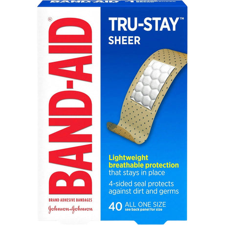 Band-Aid Tru-Stay Adhesive Strip, 3/4 x 3 Inch