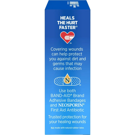Band-Aid Tru-Stay Plastic Adhesive Bandages, 3/4 x 3 Inch