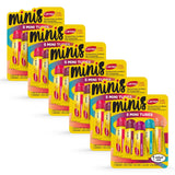Carmex Minis Moisturizing Lip Balm SPF 15 Tubes, Assorted Flavors, 0.18 oz Each