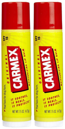 Carmex Minis Moisturizing Lip Balm SPF 15 Tubes, Assorted Flavors, 0.18 oz Each