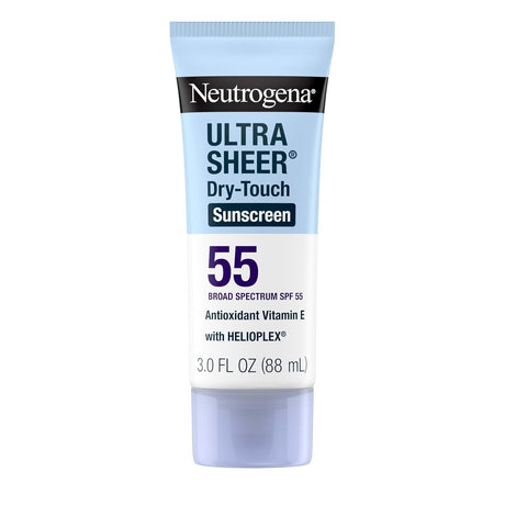 Neutrogena Ultra Sheer Dry-Touch Sunscreen Lotion, SPF 55, 3 Fl Oz