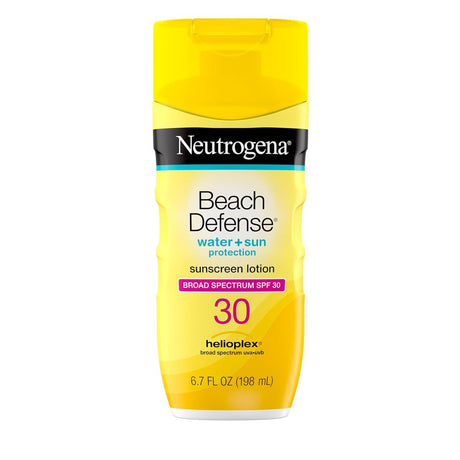 Neutrogena Beach Defense Sunscreen Lotion, SPF 30, 6.7 fl oz