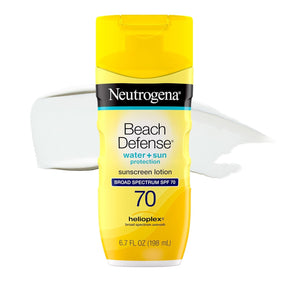 Neutrogena Beach Defense Sunscreen Lotion SPF 70, 6.7 oz