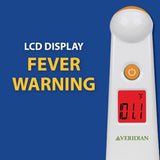 Veridian Temporal Contact Thermometer, LCD Display