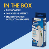 Veridian Temporal Contact Thermometer, LCD Display