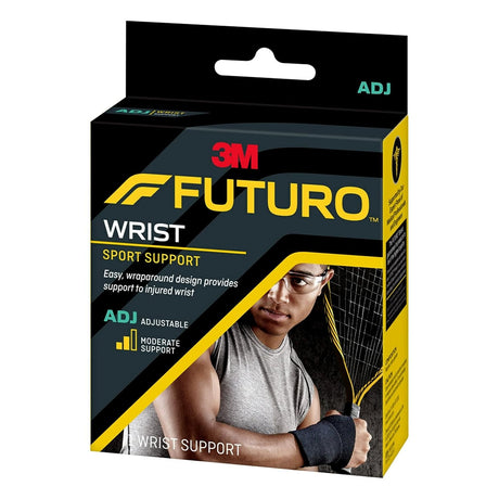 3M Futuro Adult Sport Wrist Support, Adjustable from 4.5 to 9.5 Inches