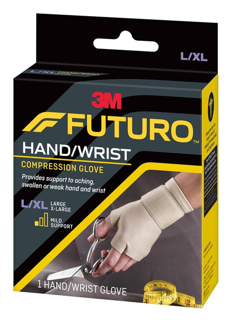 3M Futuro Support Glove, Fingerless, Ambidextrous