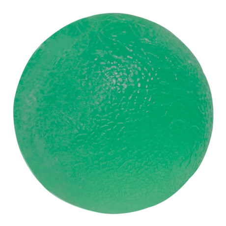 CanDo Gel Squeeze Ball, Green, Medium Resistance, Standard Size