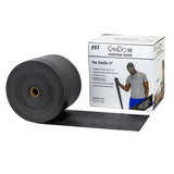 CanDo Low-Powder Exercise Resistance Band, Red, Light, 6 Yard