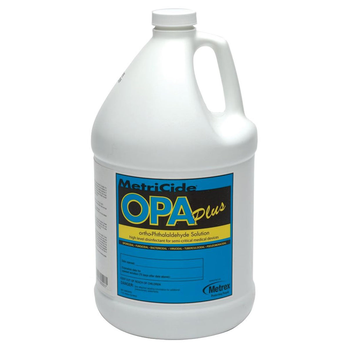 MetriCide OPA Plus, High-Level Disinfectant, OPA, Liquid, 1 gal Jug - 10-6000 - LL Medico