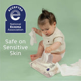 Earth & Eden Sensitive Baby Wipes, Unscented, 6.7" x 7.7", Case of 864