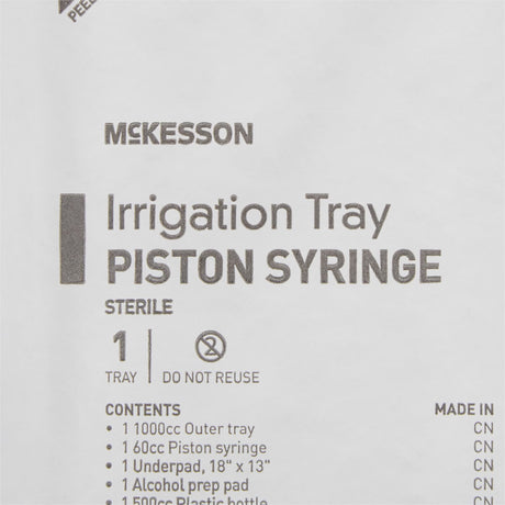 McKesson Sterile Irrigation Tray