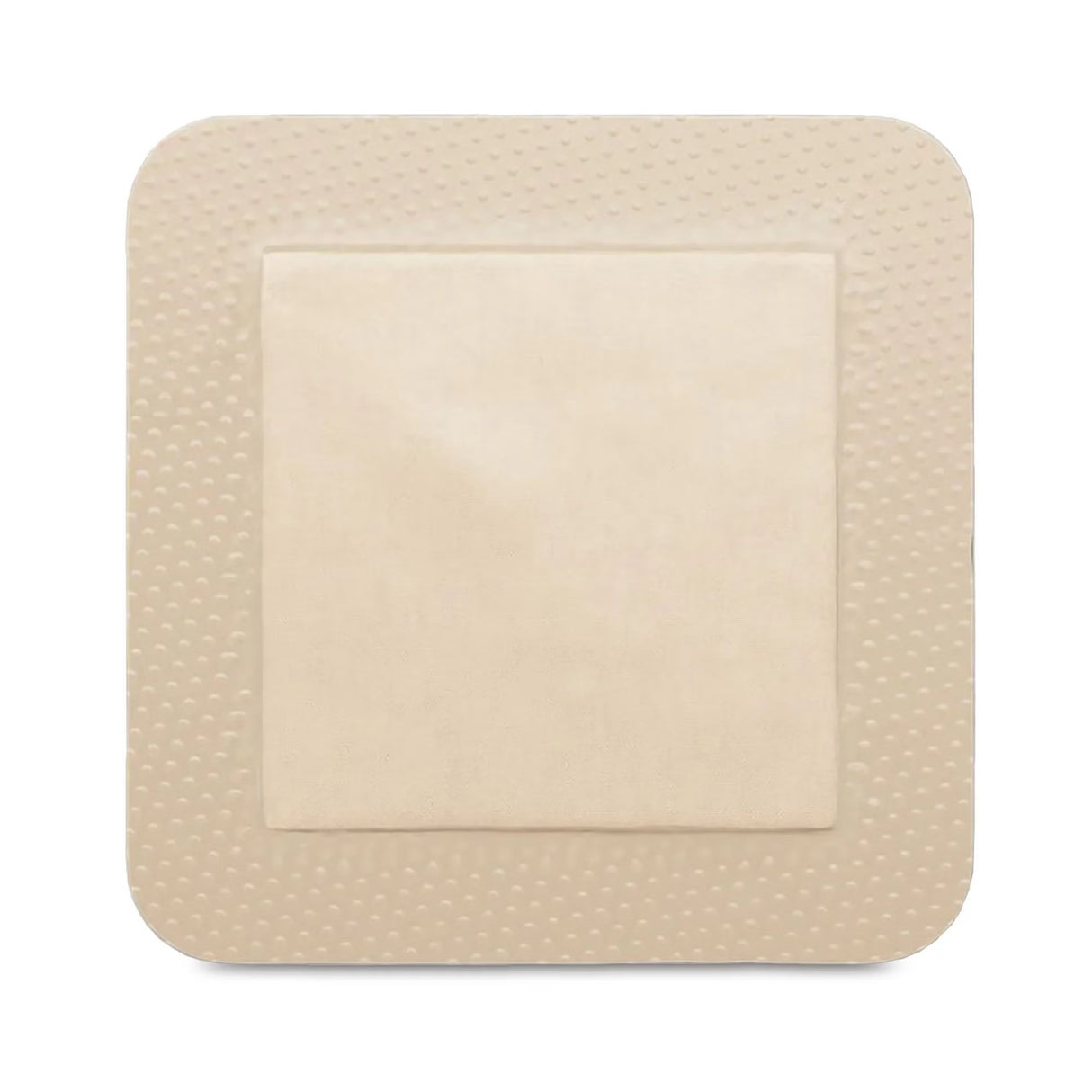 Dermarite ComfortFoam Border Lite Thin Foam Dressing, Square, Waterproof, Silicone Adhesive, Bordered, Sterile — 3" x 3"