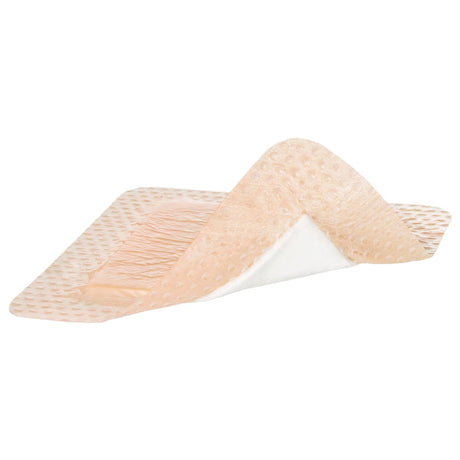 Dermarite ComfortFoam Border Lite Thin Foam Dressing, Square, Waterproof, Silicone Adhesive, Bordered, Sterile - 47220 - LL Medico
