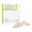Dermarite ComfortFoam Border Lite Thin Foam Dressing, Square, Waterproof, Silicone Adhesive, Bordered, Sterile — 2" x 2"