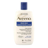 Aveeno Anti-Itch Concentrated Lotion, Unscented, 4 oz - 100369000 - LL Medico
