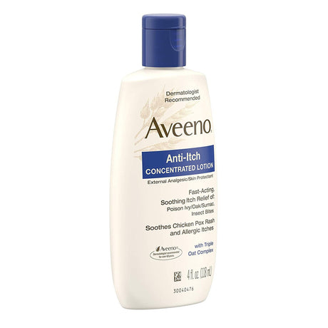 Aveeno Anti-Itch Concentrated Lotion, Unscented, 4 oz - 100369000 - LL Medico