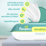 Pampers Sensitive Baby Wipes, Unscented