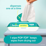 Pampers Sensitive Baby Wipes, Unscented