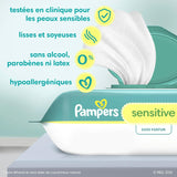 Pampers Sensitive Baby Wipes, Unscented