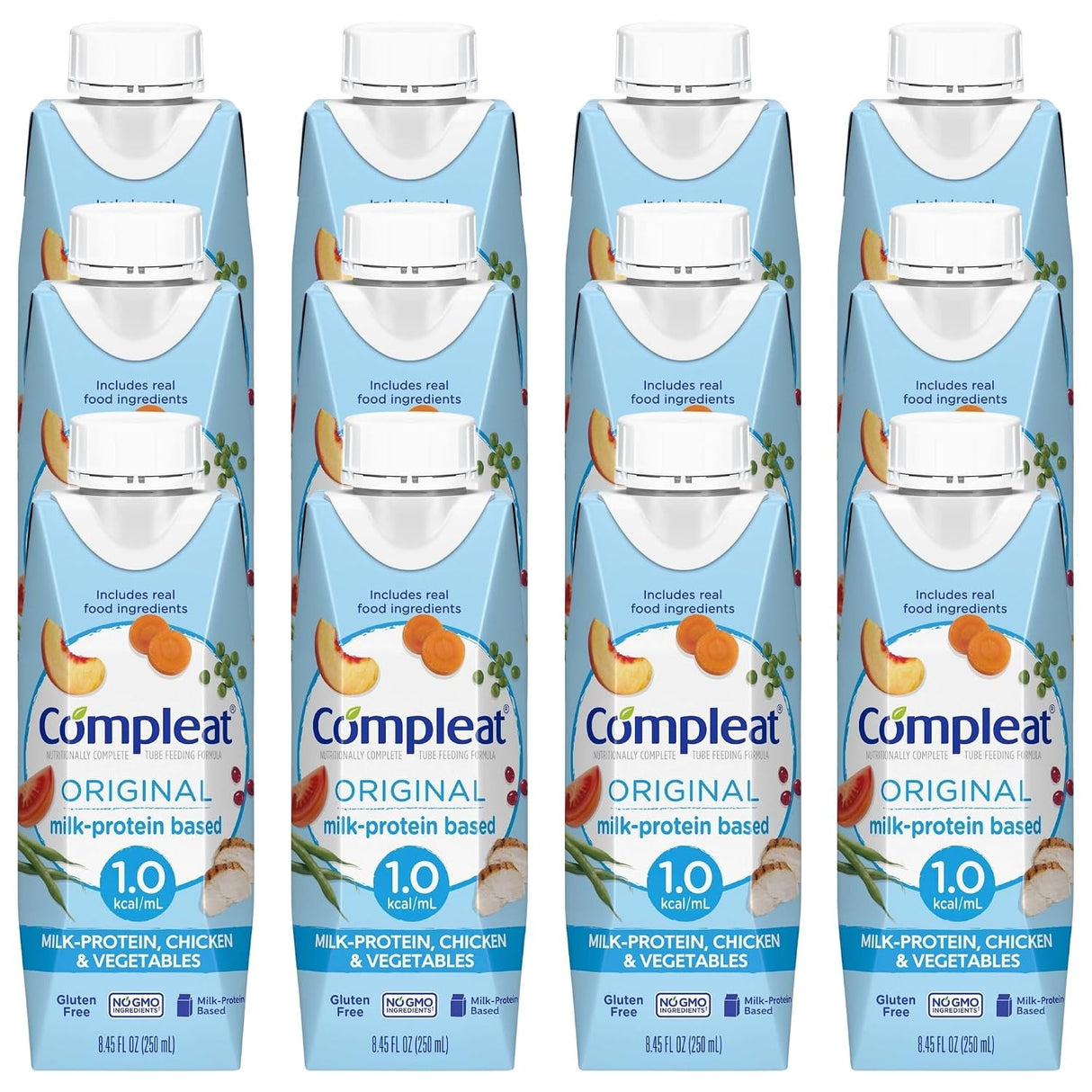 Compleat Original Tube Feeding Formula, Unflavored, 1000 mL