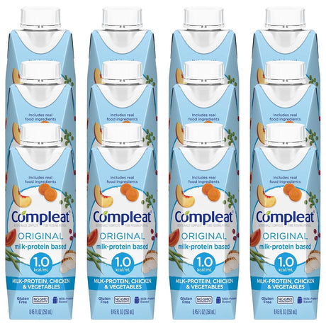 Compleat Original Tube Feeding Formula, Unflavored, 1000 mL