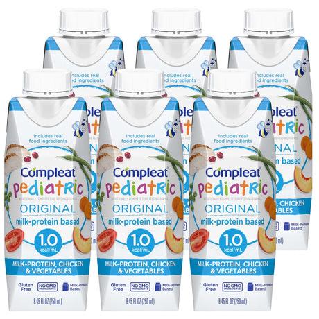 Compleat Pediatric Tube Feeding Formula, Unflavored, 8.45 oz