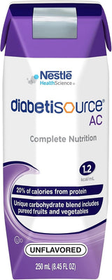 Diabetisource AC Tube Feeding Formula, Unflavored, 250 mL