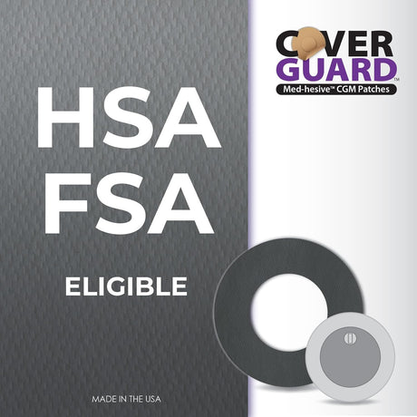 CoverGuard Sensor Overpatch, Waterproof, For FreeStyle Libre 3, 25 Count