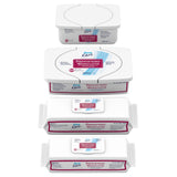Dynarex DynaCare Premoistened Washcloths, Lightly Scented, 9" x 13", 64 Count - 1319 - LL Medico