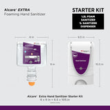 Alcare Extra Foaming Hand Sanitizer, Unscented, 1 Liter, Case of 3