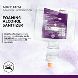 Alcare Extra Foaming Hand Sanitizer, Unscented, 1 Liter, Case of 3