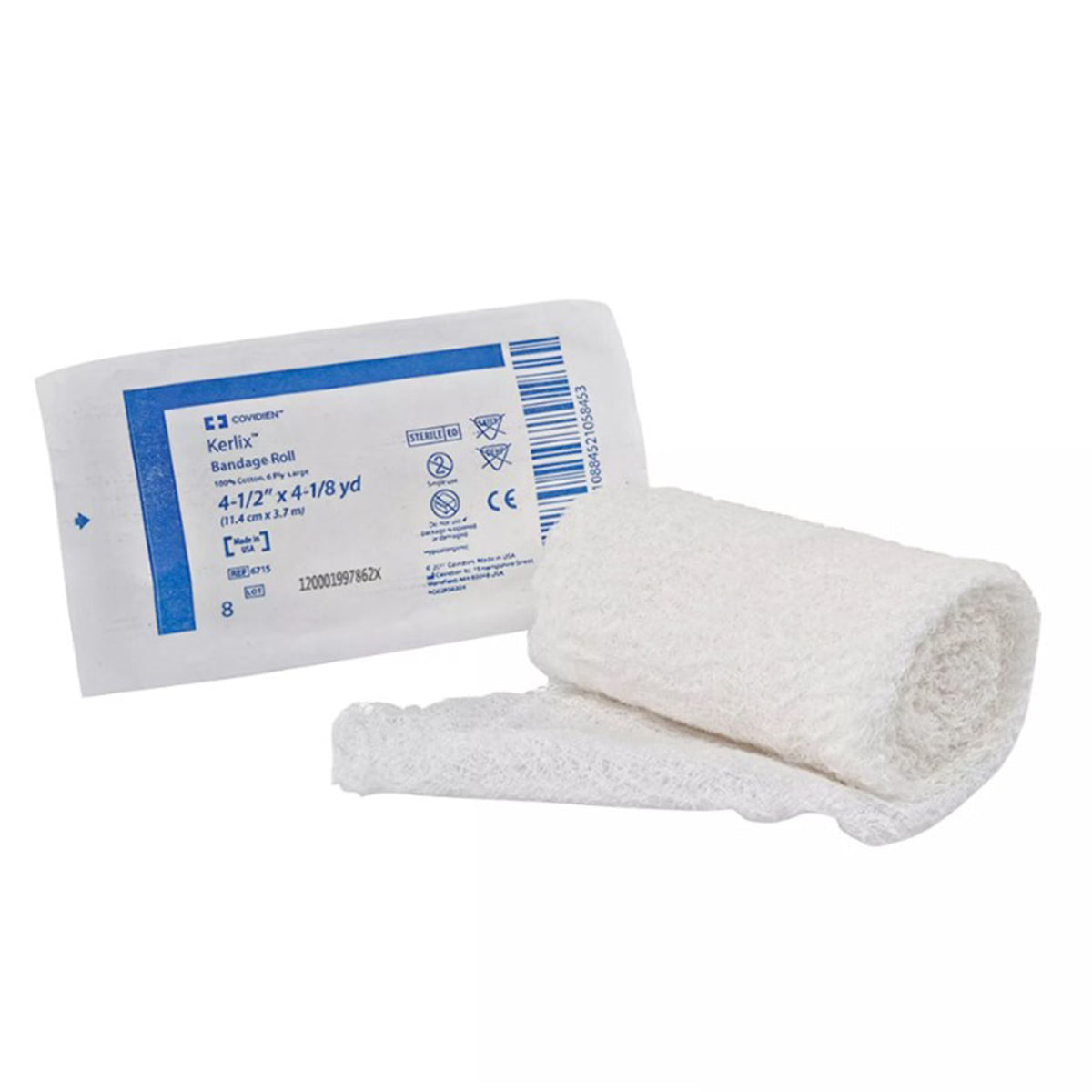 Kerlix Sterile Fluff Bandage Roll, 6-Ply, 4 1/2" x 4 1/8 Yard