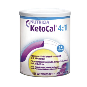 KetoCal 4:1 Powder Oral Supplement, Vanilla, 300 Gram Can